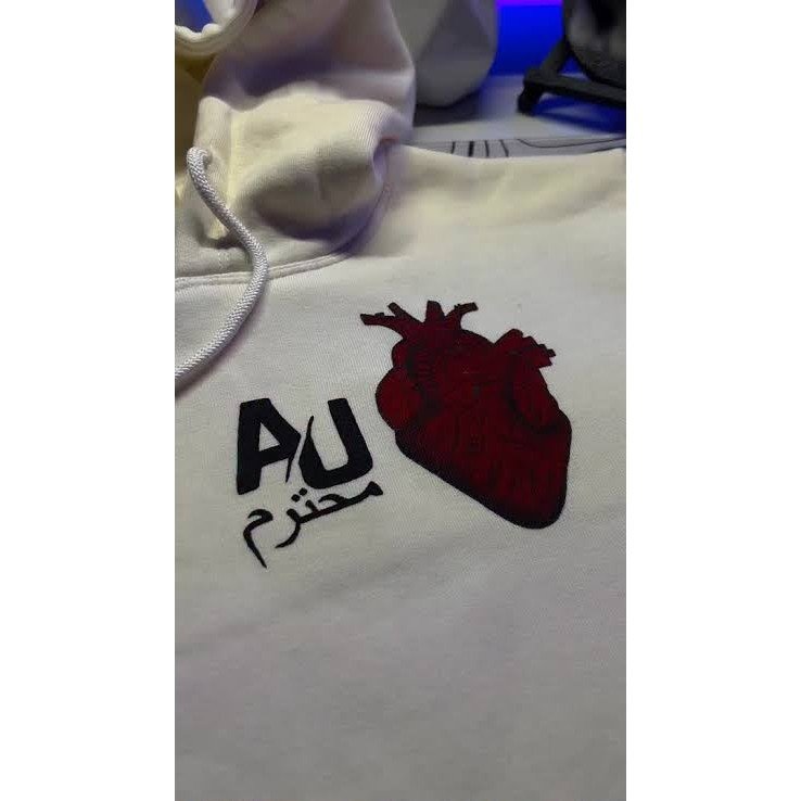 Customized White Hoodie - Image 2