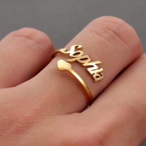 Customised Name Rings