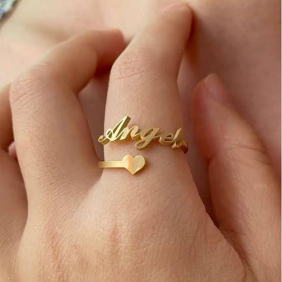 Customised Name Rings - Image 2
