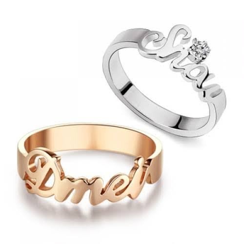 Customised Name Rings - Image 3