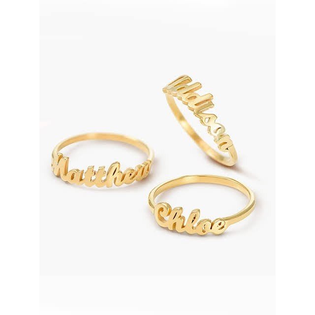 Customised Name Rings - Image 4