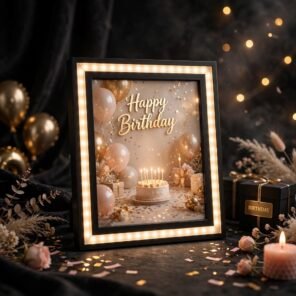 Birthday Light Changer Frame